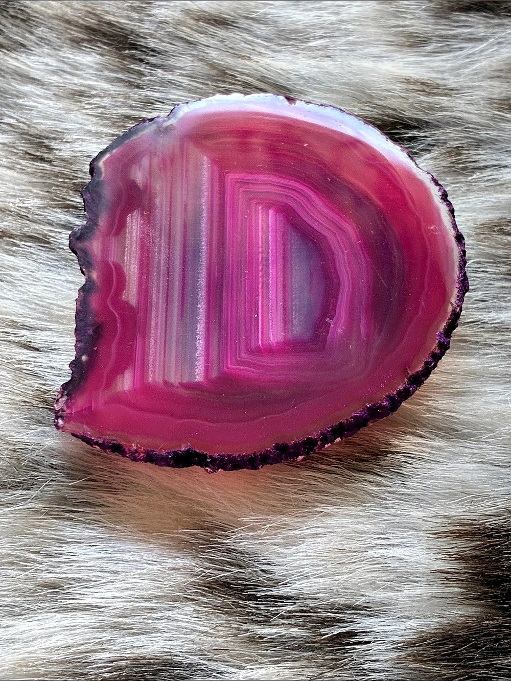 Pink & Purple Agate Geode Decor